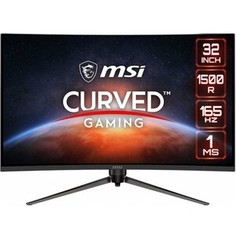 Монитор MSI LCD Optix AG321CR 32 1920x1080 (FHD), VA, 165 Гц, 1 мс, 250 cd/m, 4000:1, HDMI, DP