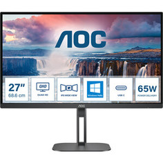 Монитор AOC Q27V5N LCD 27 16:9 2560x1440(WQHD) VA, Black