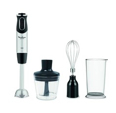 Погружной блендер Moulinex Quickchef DD656832 серебристый/черный