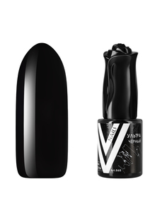 Гель-лак для ногтей Vogue Nails плотный самовыравнивающийся, черный, 10 мл