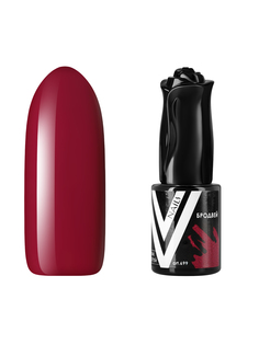 Гель-лак для ногтей Vogue Nails плотный самовыравнивающийся, яркий, бордовый, 10 мл
