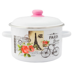 Кастрюля Appetite Париж 4 л белый