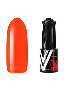 Гель-лак витражный Vogue Nails для аквариумного дизайна, прозрачный, оранжевый, 10 мл