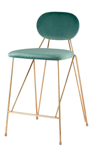 Барный стул Hoff Элис 80354008, золотой/мятный Stool Group