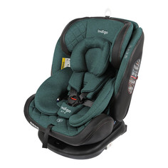 Автокресло Indigo AERO ISOFIX растущее поворотное, 0-36 кг, зеленый