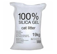 Впитывающий наполнитель N1 Silica Gel силикагелевый, 19 кг