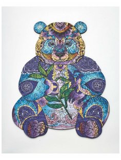Деревянный пазл Небесная панда 26x34 см деталей 226 Active Puzzles