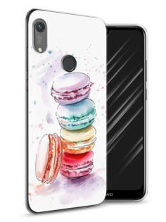 Чехол Awog на Honor 8A (8A Pro/Prime) "Пирамидка макарони 2"