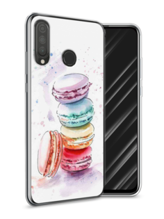 Чехол Awog на Huawei P30 Lite "Пирамидка макарони 2"