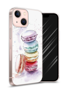 Чехол Awog на Apple iPhone 13 mini / Айфон 13 mini "Пирамидка макарони 2"