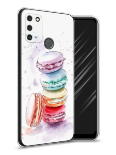 Чехол Awog на Honor 9A "Пирамидка макарони 2"