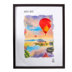 Zebra Фоторамка МДФ 40х50 105 пластиковый экран Зебра