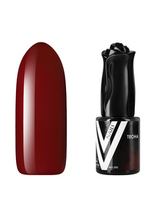Гель-лак для ногтей Vogue Nails плотный самовыравнивающийся, темный, красный, 10 мл
