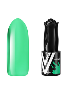 Гель-лак витражный Vogue Nails для аквариумного дизайна, прозрачный, зеленый, 10 мл