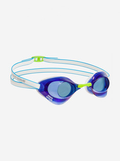 Стартовые очки Mad Wave Turbo Racer II Rainbow, Синий