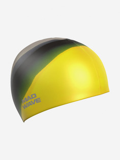 Силиконовая шапочка Mad Wave Multi Adult, Желтый