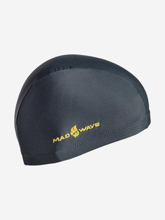 Текстильная шапочка Mad Wave Adult Lycra, Серый