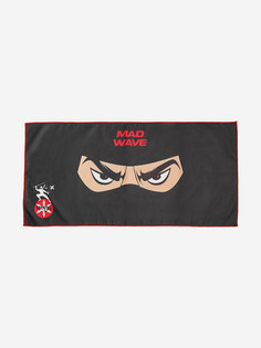 Полотенце из микрофибры Mad Wave Microfiber Towel NINJA, 40*80 cm, Черный