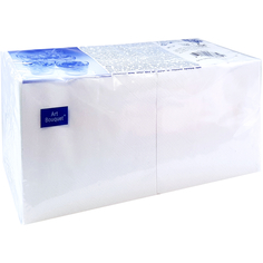 Салфетки Art bouquet Art bouquet бумажные белые 20х20 2сл 250л