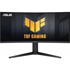 Монитор Asus 34 TUF Gaming VG34VQEL1A черный VA LED 1ms 21:9 HDMI M/M матовая HAS Piv 3000:1 350cd 178гр/178гр 3440x1440 (90LM06F0-B01E70)