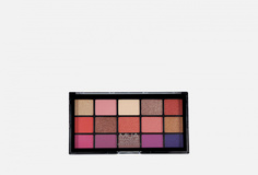 Палетка теней для век 15 оттенков MUA Make UP Academy