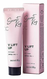 CC-крем для лица Secret Key V lift up, оттенок осветляющий, SPF 50+, PA+++, 30 мл