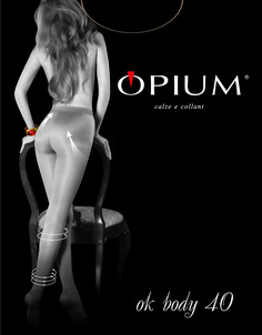Колготки женские Opium черные 3