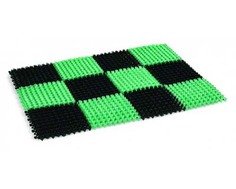 Коврик придверный Hoff Травка 58х38 см