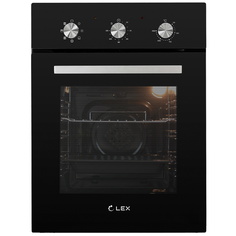 Встраиваемый электрический духовой шкаф LEX EDM 4570 BL Black