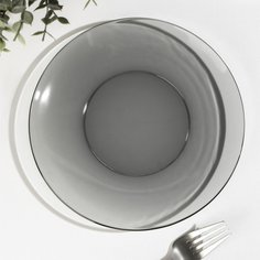 Тарелка обеденная 20 см Basilico 62543-06 Glass Ink