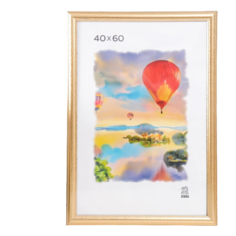 Фоторамка пластик 40х60 (609) (пластиковый экран) Зебра