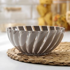 Салатник пластиковый 0.8л Альтернатива М7771 Грация, бежевый, Alternativa