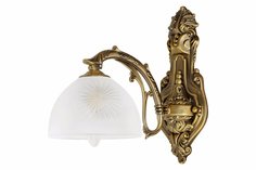 Бра классическое светильник настенный бронза MW-Light 450020701 Ариадна 1*60W Е27 220 V