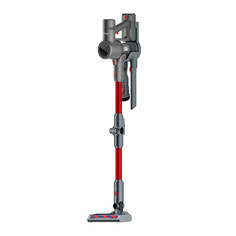 Вертикальный Пылесос Futula Cordless Vacuum Cleaner V12 Red, Grey