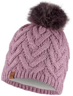 Шапка бини унисекс Buff Knitted & Fleece Band Hat Caryn розовый , One Size
