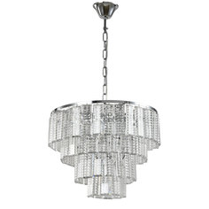 Хрустальная люстра хром MW-Light 642016207 Аделард 7*60W E14 220 V