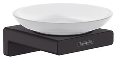 Мыльница Hansgrohe AddStoris 41746670 черный