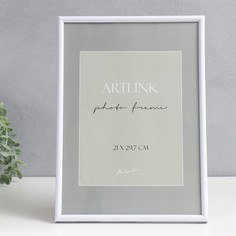 Фоторамка пластик "Decoline" 21х29,7 см, белый No Brand
