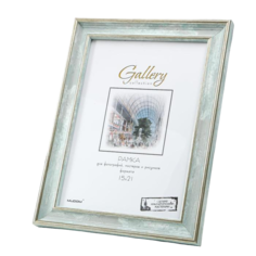 Фоторамка пластик Gallery 15х21 см, 642498 морской (пластиковый экран) No Brand