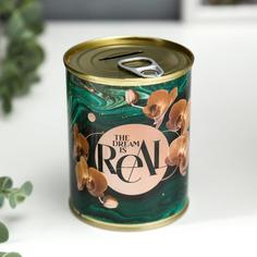 Копилка-банка металл "The dream is real" No Brand