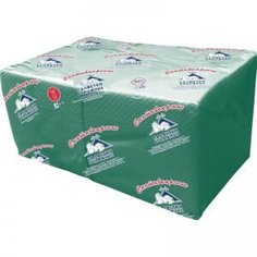 Салфетки бумажные Profi Pack 24x24 см зеленые 2-слойные 250 штук в уп 617629 No Brand