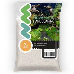 Грунт для аквариума Novamark HARDSCAPING Светлый песок 0,1-0,6 мм, 2л
