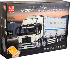Конструктор MOULD KING 13139 Wing Body Truck с ДУ, 8+, 4 166 дет.