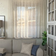 Штора без шторной ленты 165х200 см, цв. 26 экрю, 100% п/э, арт.К9С Lenta