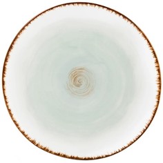 Тарелка для закусок Elan Gallery Кантри голубая 21 см