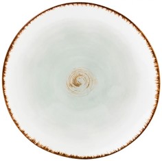 Тарелка для закусок Elan Gallery Кантри голубая 18,2 см