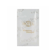 Шампунь одноразовый 10 мл, КОМПЛЕКТ 500 шт., HOTEL, саше, флоупак, 2000111