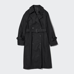Плащ женский UNIQLO 450562COL09 черный XL (доставка из-за рубежа)