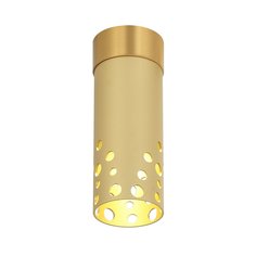 Светильник IMEX GU10 1*50W потолочный спот Матовое Золото IL.0005.4300 MG