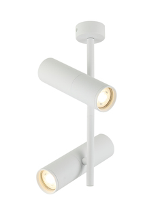 Светильник IMEX GU10 2*50W потолочный спот Белый IL.0005.4200-2 WH
